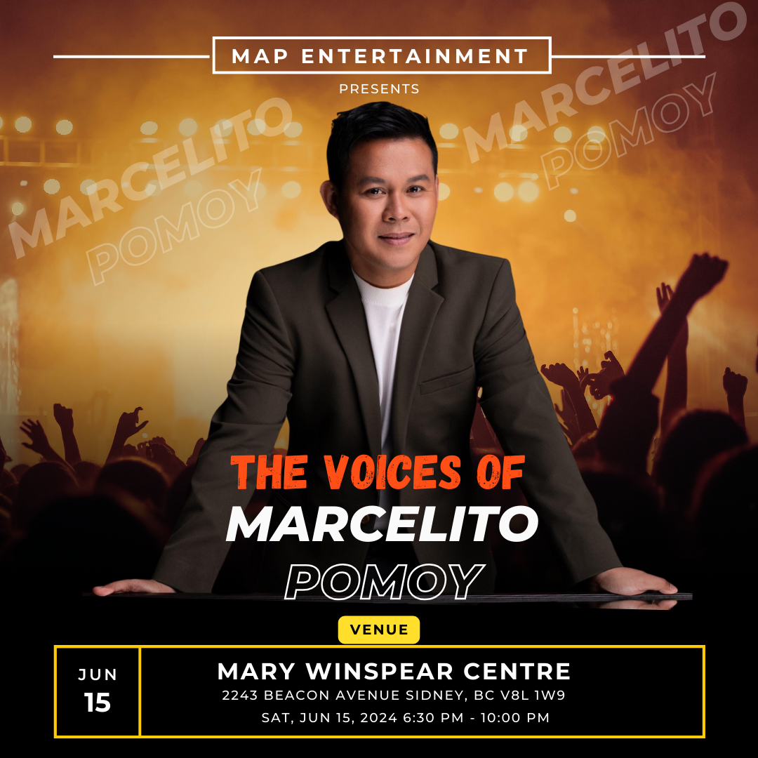 MAP Entertainment - The voice of Marcelito Pomoy -UPDATED1